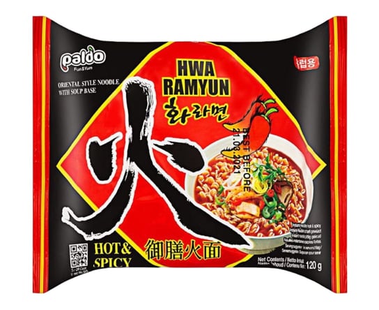 Paldo koreańska zupa instant Hwa Ramyun 120g Paldo