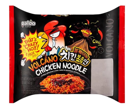 Paldo koreański makaron instant Volcano chicken noodle 140g Inna marka