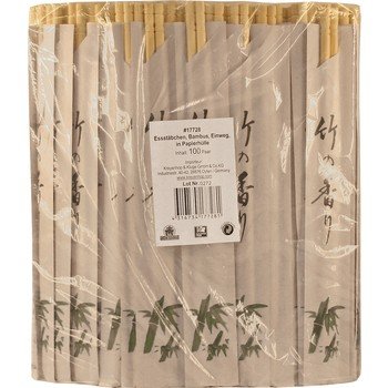 Pałeczki Bambusowe W Opakowaniu Papierowym 100 Par Jade Temple Inna marka