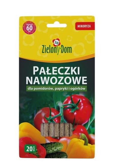 Pałeczki nawozowe dla pomidorów , papryki i ogórków Zielony Dom