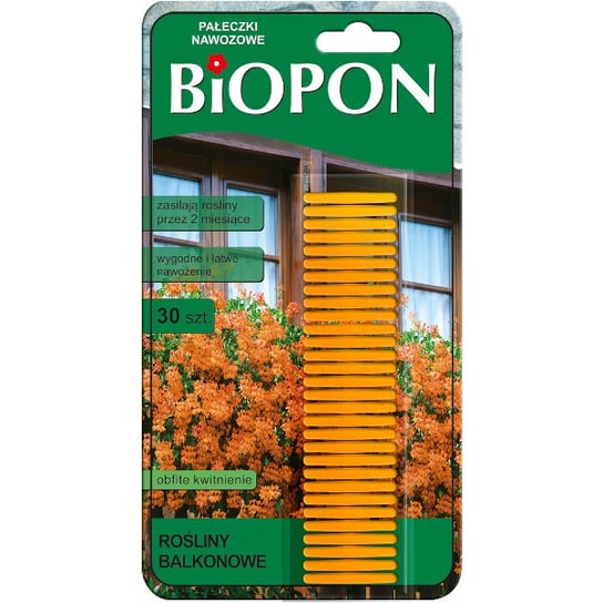 Pałeczki nawozowe do roślin balkonowych BROS Biopon, 30 szt. Biopon