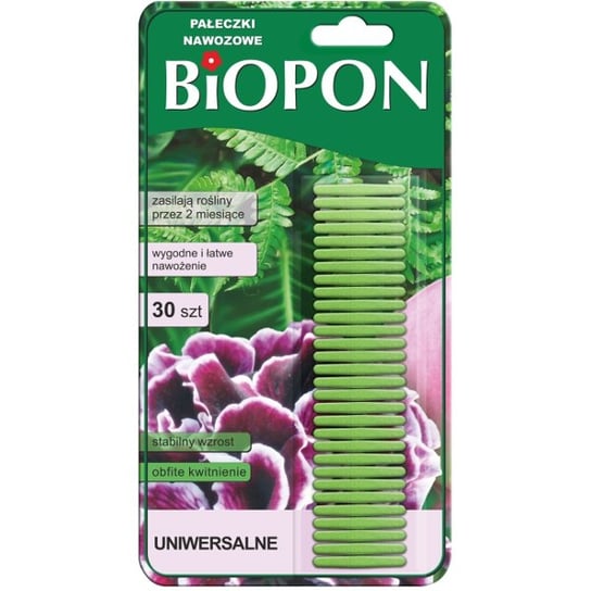 Pałeczki nawozowe uniwersalne BROS Biopon, 30 szt. Biopon