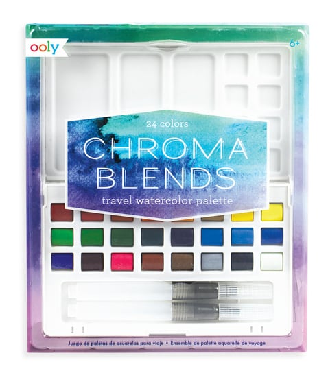Paleta akwareli Chroma Blends, 24 kolory Kolorowe Baloniki