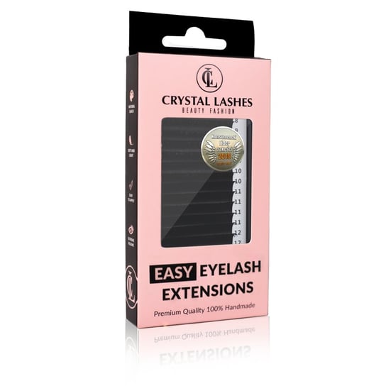 Paletka rzęs Extreme Volume EASY skręt C 0.05mm. MIX 8-16mm. Crystal Lashes