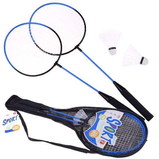Paletki rakietki Badminton + lotki SP0628 Inna marka