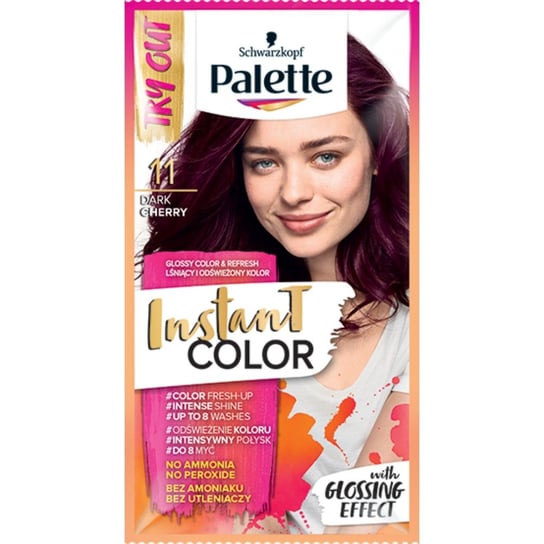 Palette, Instant Color, szamponetka koloryzująca 11 Ciemna Wiśnia Palette