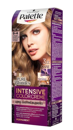 Palette, Intensive Color Creme, krem koloryzujący 9-4 Ekstra Jasny Waniliowy Blond Palette