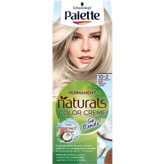 Palette, Permanent Natural Colors, farba do włosów 219 Popielaty Blond Palette