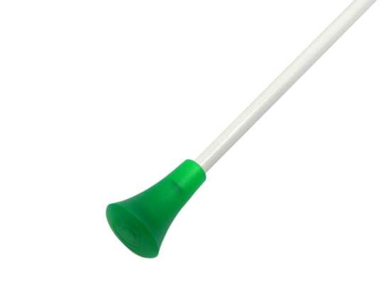 Pałka pałeczka baton mażoretkowa twirling BELTI PMT1M R3 zielona transparentna BELTI