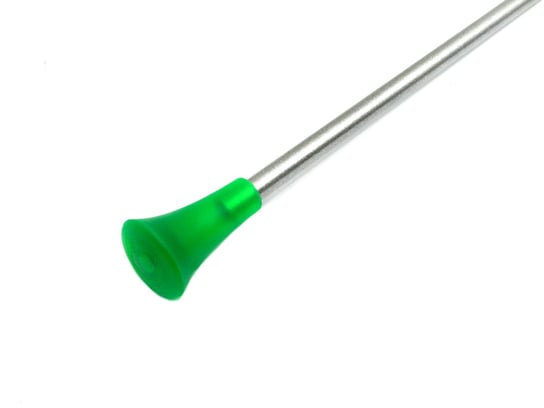 Pałka pałeczka baton mażoretkowa twirling BELTI PMT1M R4 zielona transparentna BELTI
