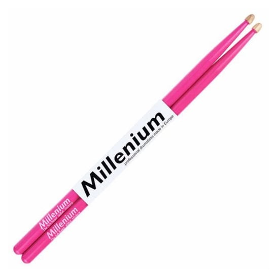Pałki pałeczki perkusyjne Millenium H5A Różowe Millenium