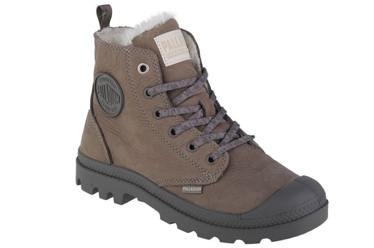 Palladium Pampa Hi Zip WL 95982-055-M, Damskie, buty sneakers, Szary Palladium