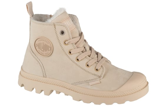 Palladium Pampa Hi Zip WL 95982-217-M, Damskie, buty sneakers, Beżowy Palladium