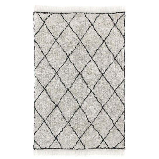 Pallero, Wełniany dywan w romby o rozmiarze 120x180 Pallero