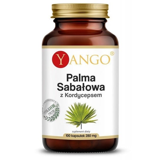 Palma sabałowa z kordycepsem, ekstrakt, 100 kapsułek wege, Yango Yango
