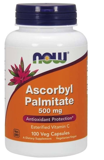 Palmitynian Askorbylu 500 mg ( Suplement diety, 100 kaps.) Now Foods