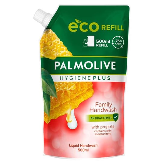 Palmolive, Hygiene Plus, Mydła w płynie z ekstraktem z propolisu, 500 ml Palmolive