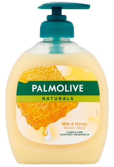Palmolive, Naturals, mydło w płynie z dozownikiem Mleko i Miód, 300 ml Palmolive