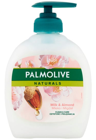 Palmolive, Naturals, mydło w płynie z dozownikiem z Mleczkiem Migdałowym, 300 ml Palmolive