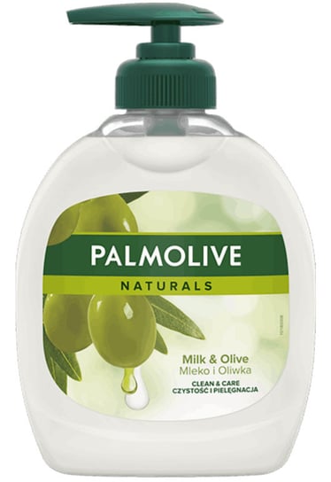 Palmolive, Naturals, mydło w płynie z dozownikiem z Mleczkiem Oliwkowym, 300 ml Palmolive