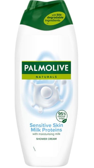 Palmolive Sensitive Skin Milk Proteins Kremowy żel pod prysznic 500ml Palmolive