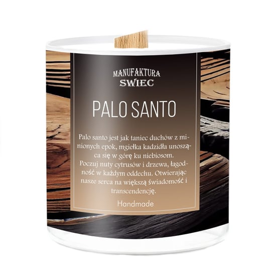 Palo Santo- Zapachowa świeca sojowa Manufaktura Świec