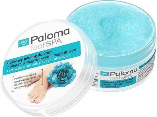 Paloma, Foot Spa, cukrowy peeling do stóp, 125 ml Paloma