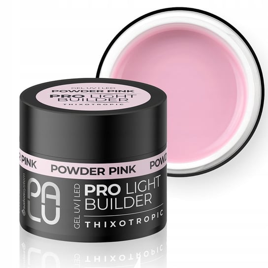 Palu, Pro Light Builder Gel, Samopoziomujący żel budujący Powder Pink, 12 g Palu