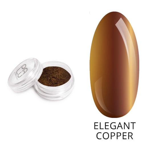 Palu Pyłek Do Zdobień Paznokci Elegant Copper 0,3g PALU COSMETICS