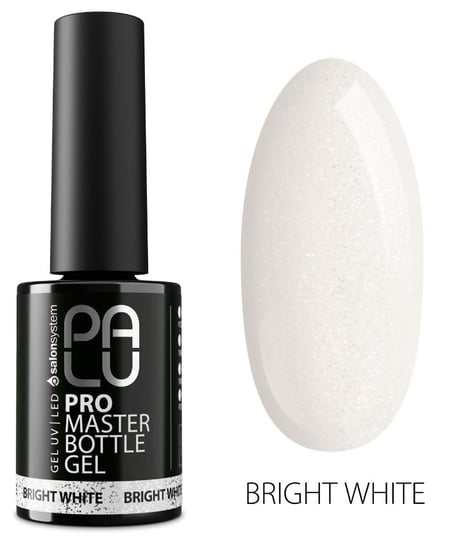 PALU, Żel w Butelce do Paznokci PRO MASTER Bright White - Clear, 11g Palu