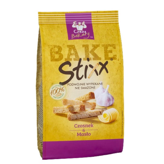 Paluszki Chlebowe Czosnek Masło Bake Stixx, 60G Inna marka