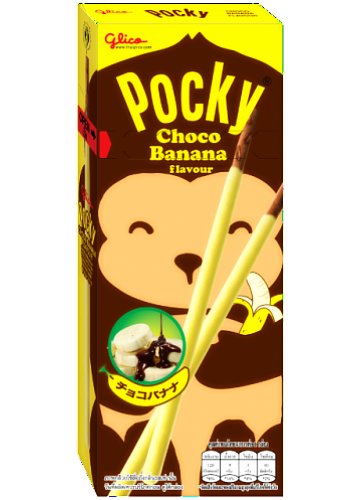 Paluszki Pocky Choco Banana Mini 25g - Glico Glico
