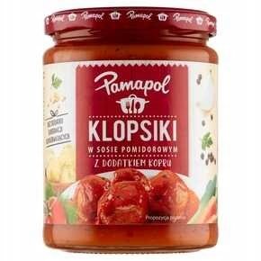 Pamapol Klopsy W Sosie Pomidorowym 500G Pamapol