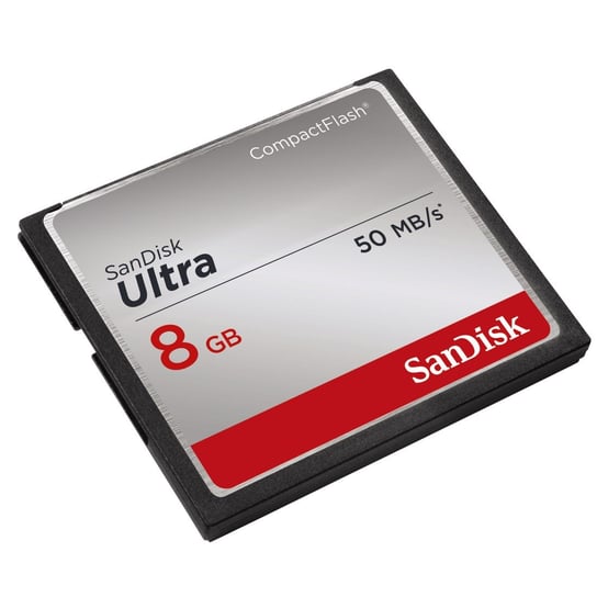 Pamięć Compact Flash SANDISK Ultra, 8 GB, 50 MB/s SanDisk