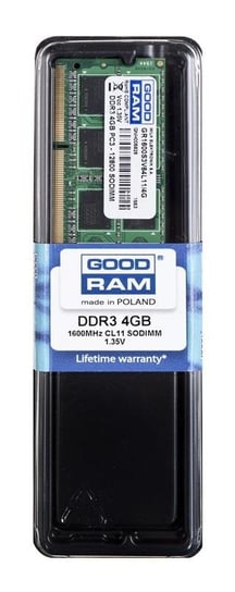Pamięć DDR 3 GOODRAM GR1600S3V64L11S/4G, 4 GB, 1600 MHz, 11 CL GoodRam