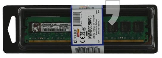 Pamięć DIMM DDR2 KINGSTON KVR800D2N6/2GB, 2 GB, 800 MHz, CL6 Kingston