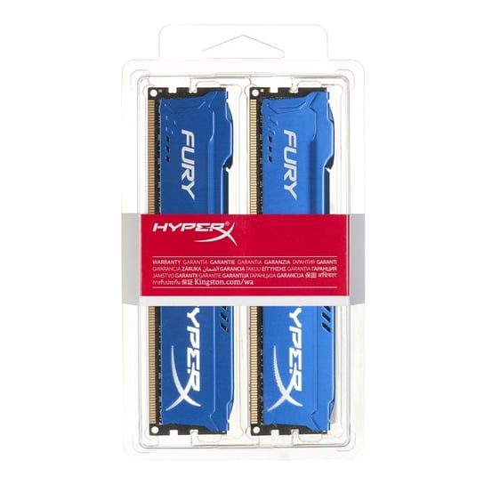 Pamięć DIMM DDR3 HYPERX Fury HX313C9FK2/16, 16 GB, 1333 MHz, CL9 HyperX