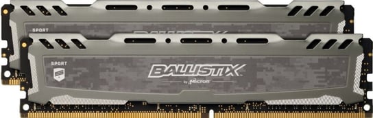 Pamięć DIMM DDR4 BALLISTIX Sport LT BLS2C8G4D30BESBK, 16 GB, 3000 MHz, CL16 Ballistix