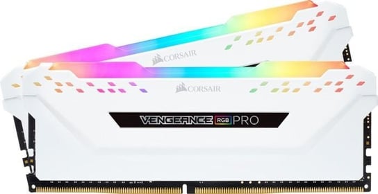 Pamięć DIMM DDR4 CORSAIR Vengeance RGB CMW16GX4M2C3000C15W, 16 GB, 3000 MHz, CL15 Corsair