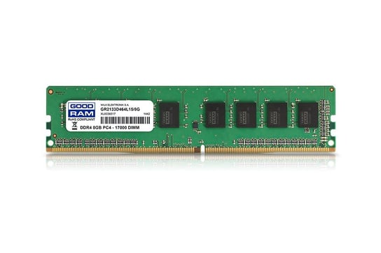Pamięć DIMM DDR4 GOODRAM GR2133D464L15S/8G, 8 GB, 2133 MHz, 15 CL GoodRam