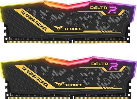 Pamięć DIMM DDR4 TEAM GROUP Delta TUF ASUS RGB TF9D416G2666HC18HDC01, 16 GB, 2666 MHz, CL18 Team Group
