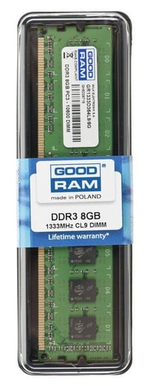 Pamięć DIMM GOODRAM 8 GB, DDR3, 1333, CL9 GoodRam