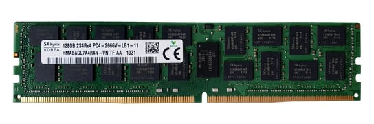 Pamięć RAM 1x 128GB Hynix ECC LOAD REDUCED DDR4 2S4Rx4 2666MHz PC4-21300 LRDIMM | HMABAGL7A4R4N-VN Inna marka