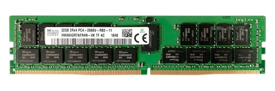 Pamięć RAM 1x 32GB Hynix ECC REGISTERED DDR4  2666MHz PC4-21300 RDIMM | HMA84GR7AFR4N-VK Inna marka