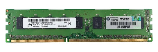 Pamięć RAM 1x 4GB Micron ECC UNBUFFERED DDR3  1600MHz PC3-12800 UDIMM | MT18JSF51272AZ-1G6 Inna marka