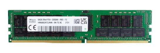 Pamięć RAM 1x 64GB Hynix ECC REGISTERED DDR4 2Rx4 3200MHz PC4-25600 RDIMM | HMAA8GR7CJR4N-XN Inna marka