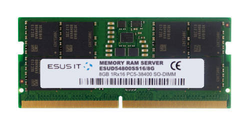 Pamięć RAM 1x 8GB ESUS IT SO-DIMM DDR5 4800MHz PC5-38400 | ESUD54800SS16/8G ESUS-IT