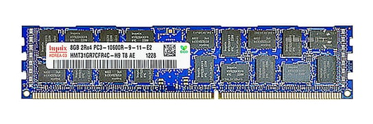 Pamięć RAM 1x 8GB Hynix ECC REGISTERED DDR3  1333MHz PC3-10600 RDIMM | HMT31GR7CFR4C-H9 Inna marka