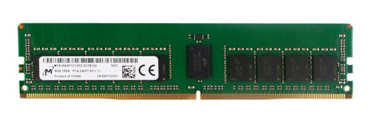 Pamięć RAM 1x 8GB Micron ECC REGISTERED DDR4 1Rx4 2400MHz PC4-19200 RDIMM | MTA18ASF1G72PZ-2G3 Micron