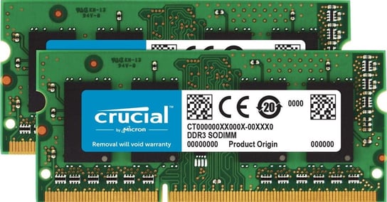 Pamięć RAM Crucial 16GB (2x8GB) 1600MHz DDR3L CL11 Crucial
